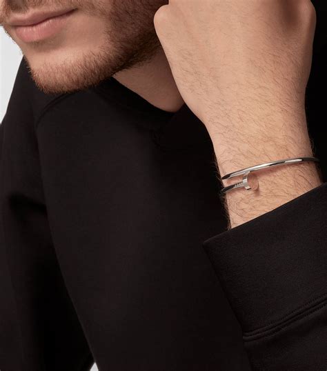 cartier clou bracelet homme|thin juste un clou bracelet.